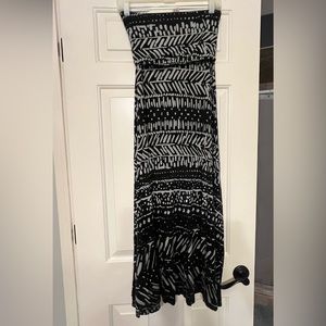 Tube top maxi dress that can be worn Three ways